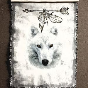 Kalkdoek - "Arrow Wolf"