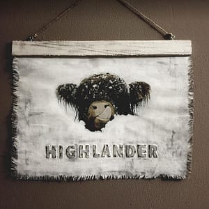 Kalkdoek - "Highlander"