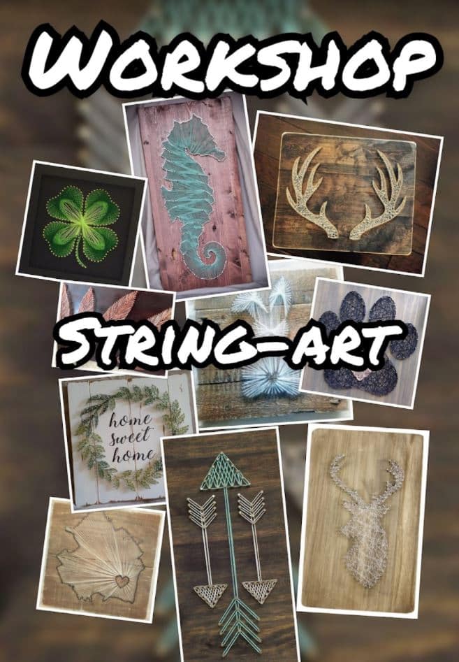 Creatieve workshop - String-art