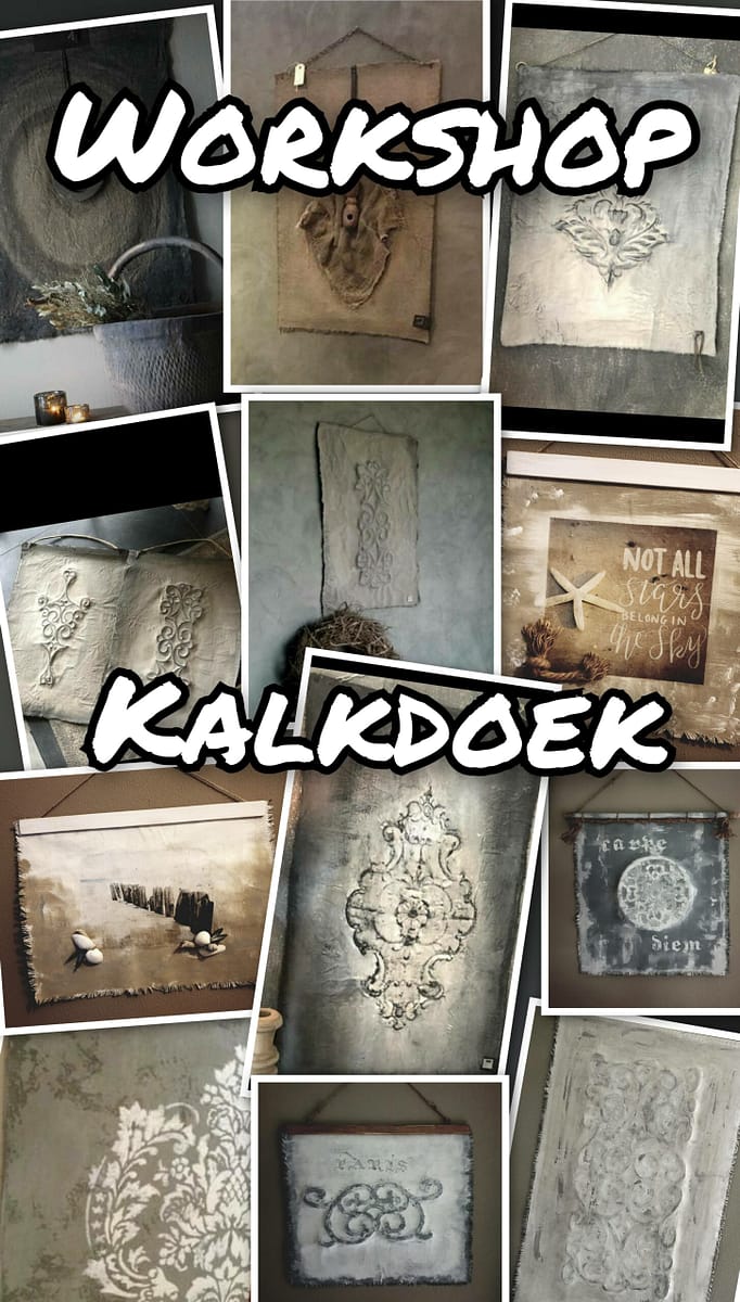 Creatieve workshop - Kalkdoek