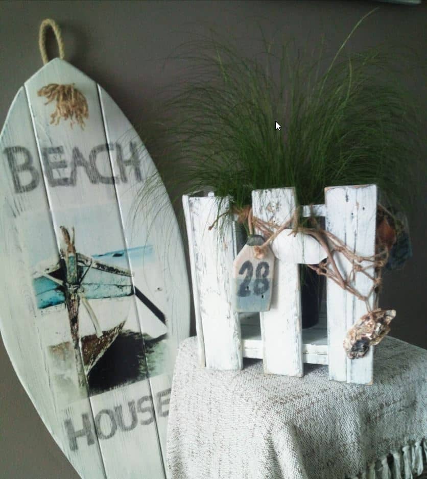 Beach House - Plantenbak - windlicht